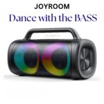JOYROOM JR-MW02 40W Waterproof RGB Bluetooth Wireless Speaker with Handle – DU Supershop